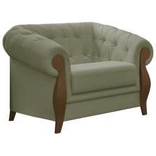 Poltrona Decorativa Pes Em Madeira Murano SL 940 Moll