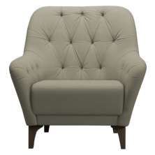 Poltrona Decorativa Pes Madeira Pietra SL 940 Moll