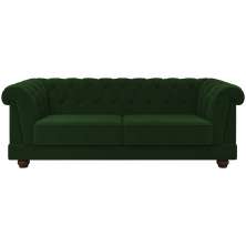 Sofa 2 Lugares 190 cm Ponteio Veludo SL 947 Moll