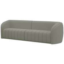 Sofa 3 Lugares 252 cm Memphis Veludo SL 940 Moll