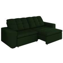 Sofa Retratil E Reclinavel 210 cm Max Veludo SL 947 Moll