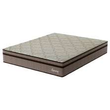 Colchão King Supreme Molas Ensacadas (30x193x203) Bege e Marrom