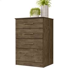 Comoda 4 Gavetas MS9133 Castanho Wood Moval