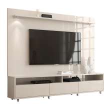 Rack com Painel Aspen 1.8 Off White - MoveisAqui