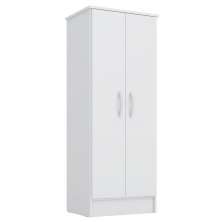 Armário Multiuso 2 Portas 3 Prateleiras Viena D02 Branco - Mpozenato