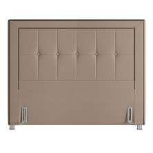 Cabeceira Cama Bom Casal King 195cm Paolla P02 Linho Bege - Mpozenato