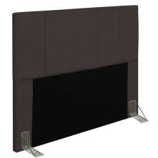 Cabeceira Cama Box Casal King 193cm Pérola D10 Corano Marrom - Mpozenato