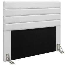 Cabeceira Cama Box Casal King 193cm Rubi D10 Corano Branco - Mpozenato