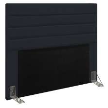 Cabeceira Cama Box Casal Queen 160cm Rubi D10 Corano Preto - Mpozenato