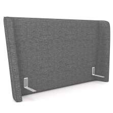 Cabeceira Cama Box Queen 160cm Nicea P02 Linho Cinza - Mpozenato