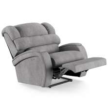 Poltrona do Papai Reclinável Kalie Power Touch USB FH9 Linho Cinza - Mpozenato