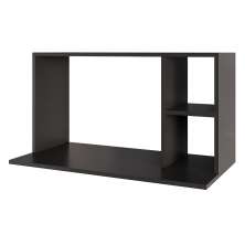 Suporte Micro-Ondas Forno Armário Aéreo 80cm 2 Prateleiras Maya M24 Preto - Mpozenato