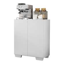 Aparador Buffet 2 Portas com Pés Quadrados Veneza Multimóveis V3610 Branco
