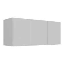 Armário de Cozinha Aéreo 3 Portas Multimóveis MP2155 Branco