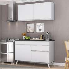 Armário de Cozinha Compacta 2 peças MP3687.891 Veneza Branco