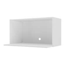Armário de Cozinha Nicho para Microondas 70 cm Veneza Multimóveis V3737 Branco