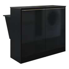 Bancada Balcão/Mesa Cozinha Multimóveis FGM5484 Preto 