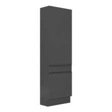 Paneleiro com Rodapé 2 Portas Veneza Multimóveis MP2121.895 Preto