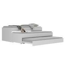 Tricama com Colchão Incluso Multimóveis FG0739 Branco