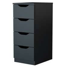 Gaveteiro Viena 4 GV Preto