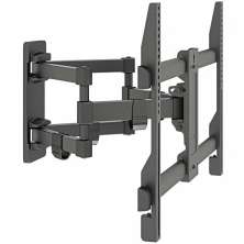 Suporte Triarticulado com Inclinação para Televisão TV de 32 a 75 Polegadas Preto Multivisão