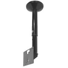 Suporte de Teto com Giro e Inclinação para Televisão TV de 19 a 56 Polegadas Preto Multivisão