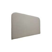 Cabeceira Estofada Casal Orgânica Não é Segredo Linho Cru 140x120