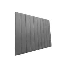 Cabeceira Estofada King 10 Blocos Não é Segredo Veludo Cinza 195x120