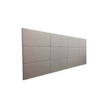 Cabeceira Estofada King 12 Blocos Não é Segredo Linho Palha 195x90