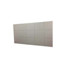 Cabeceira Estofada King 15 Blocos Não é Segredo Linho Cru 195x90
