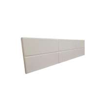 Cabeceira Estofada King 6 Blocos Não é Segredo Courvin Branco 195x60