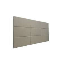 Cabeceira Estofada King 9 Blocos Não é Segredo Linho Cru Mesclado 195x90