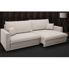 Sofá Tango 2,20m sem caixa, Retrátil e Reclinável Velosuede Bege - NETSOFAS