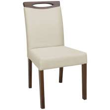 Cadeira de Jantar Pes Madeira Pinhao Papel Nacc