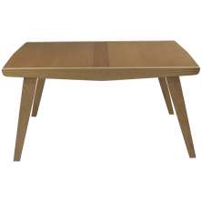 Mesa De Jantar Extensivel 133 ou 185 cm Madeira Pinhao Nacc