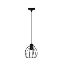 Pendente Aramado Dinamarca Preto 1 Lamp - Nacional Iluminação