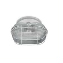 Tartaruga Branco Com Ferro E Vidro 1 Lamp - Nacional Iluminação