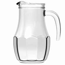 Jarra Tango para Água e Suco 750ml Alça Nadir Figueiredo em Vidro Transparente