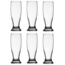 Jogo de 6 Copos Tulipa Munich de Vidro 200ml para Chopp e Cerveja Nadir Figueiredo 
