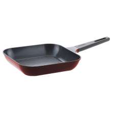 Frigideira Grill 28cm/3,35L com Revestimento Cerâmico - Amie - Neoflam - Cor Vermelha