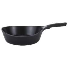 Frigideira Wok 28cm/3,8L - Indução - Alumínio com Revestimento Cerâmico - VULKAN - Neoflam - Cor Preta