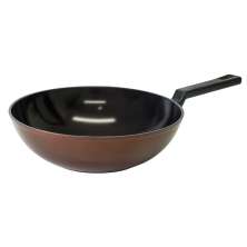 Frigideira Wok 30cm/4,5L - Indução com Revestimento Cerâmico - Reverse - Neoflam - Cor Marrom Rosa