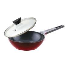 Frigideira Wok 30cm/4,7L com Revestimento Cerâmico - Amie - Neoflam - Cor Vermelha