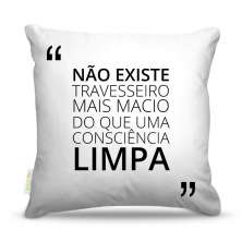 Almofada 40 x 40cm Nerderia e Lojaria frases segredos colorido