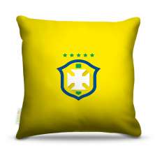 Almofada 45 x 45cm  Nerderia e Lojaria eleção brasileira colorido