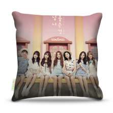 Almofada 45 x 45cm  Nerderia e Lojaria pop sonamoo coreanas colorido