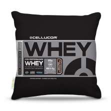 Almofada 45 x 45cm  Nerderia e Lojaria whey cellucor colorido