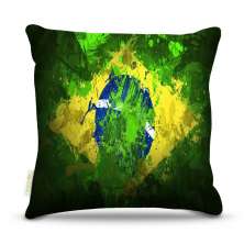Almofada Brasil Aquarela 45X45Cm