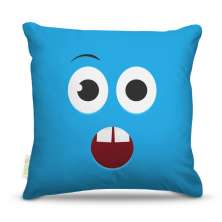 Almofada Carinha Azul 45X45Cm