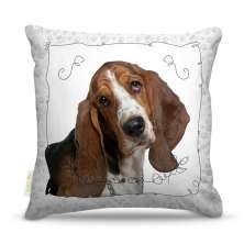 Almofada Dog Bassethound 45X45Cm